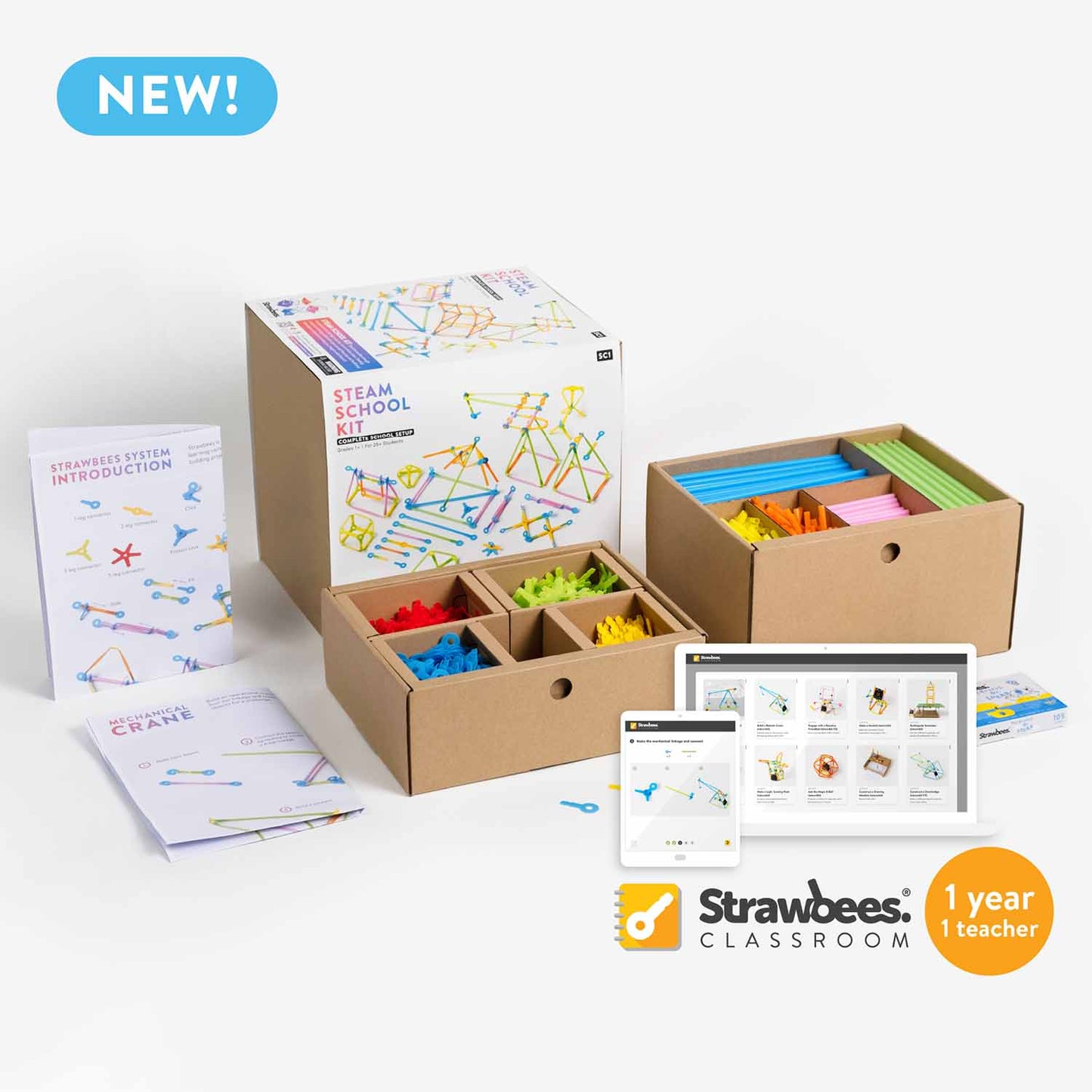 Ready2STEM - Strawbees STEAM Classroom