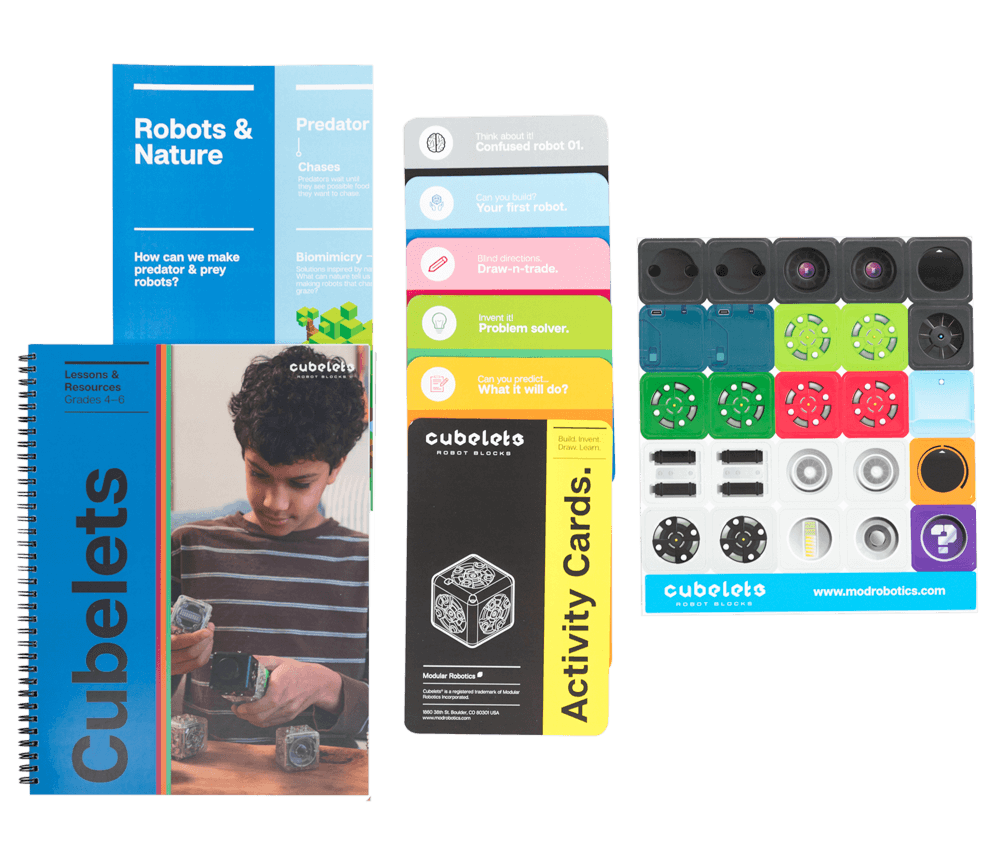 Ready2STEM - Cubelets - Lesson Plan Bundle: Launchpad edition Grades 4–6