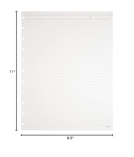 TUL Custom Note-Taking System Discbound Refill Pages