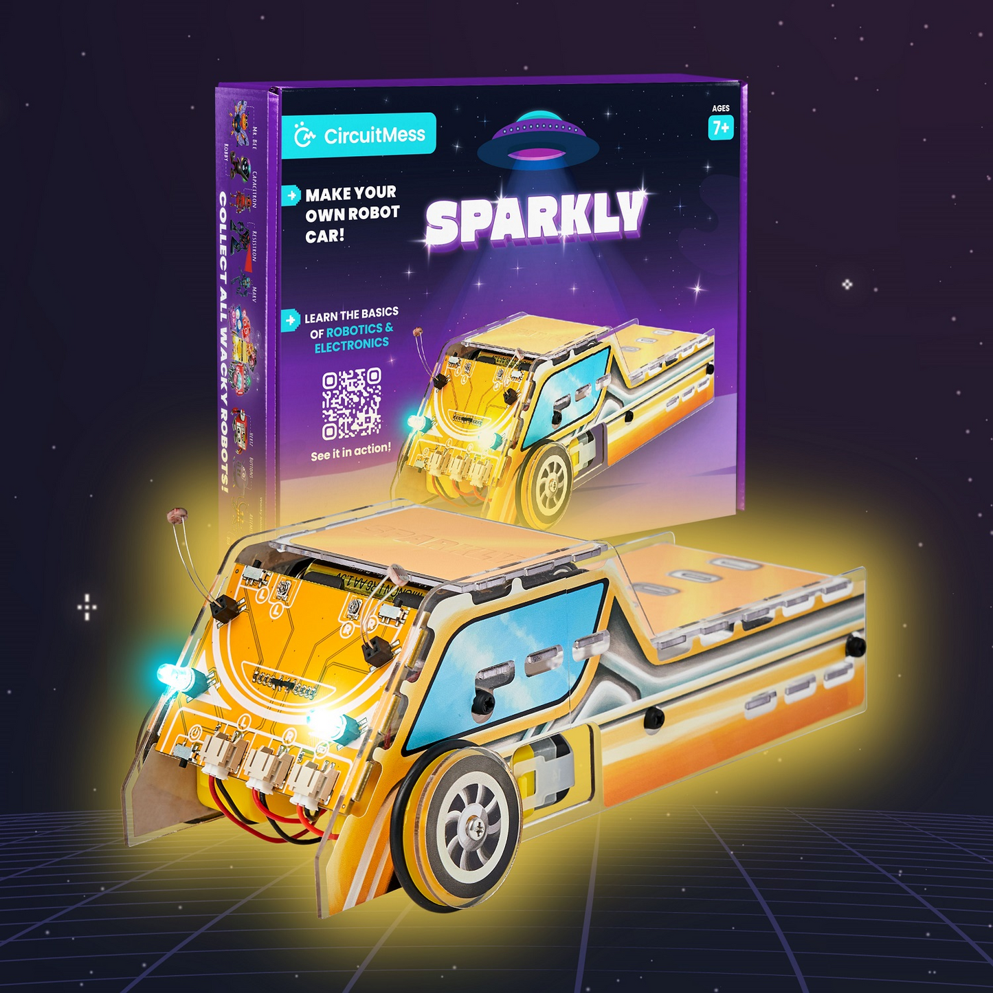 CircuitMess Sparkly 2.0