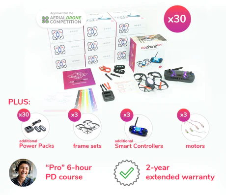 CoDrone EDU School Package - Small (30 Drones)