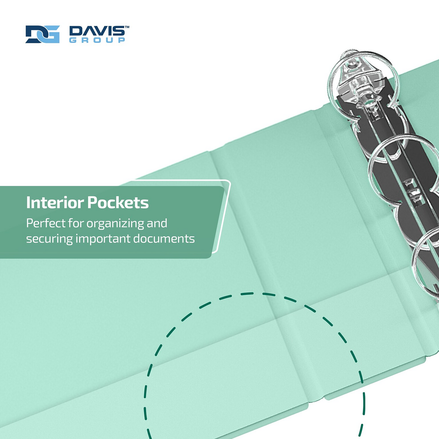 Davis Group Economy View Binders - Pastel Colors