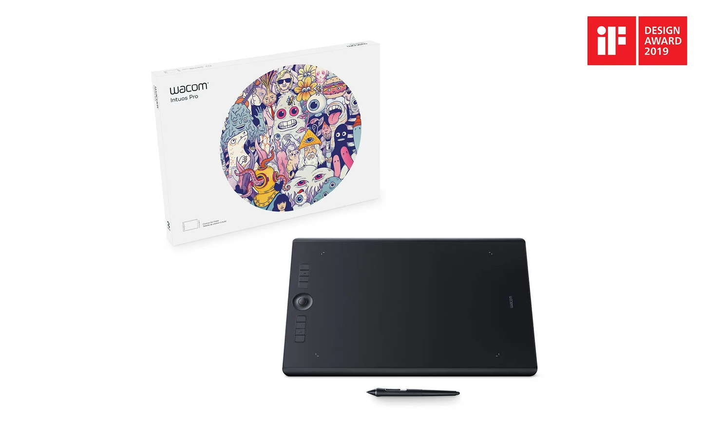 Wacom Intuos Pro Pen & Touch Tablet - Black