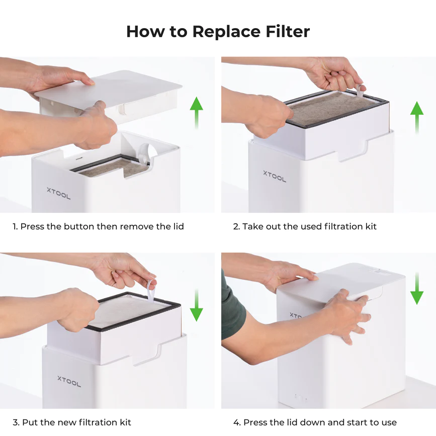 xTool Desktop Air Purifier for F1 Laser Engraver