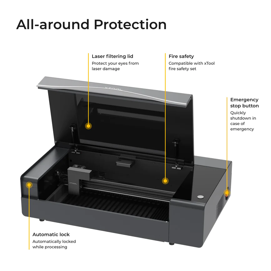 xTool P2 55W CO2 Laser Cutter