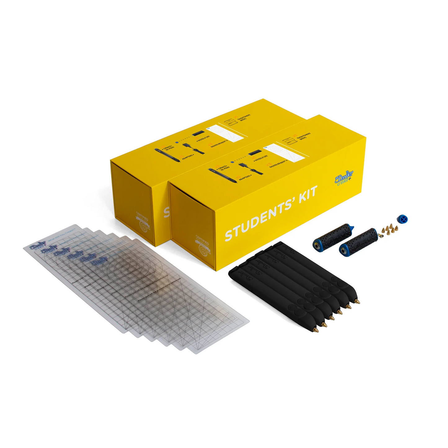 Ready2STEM - 3Doodler Create+ Learning Pack - 6 pens
