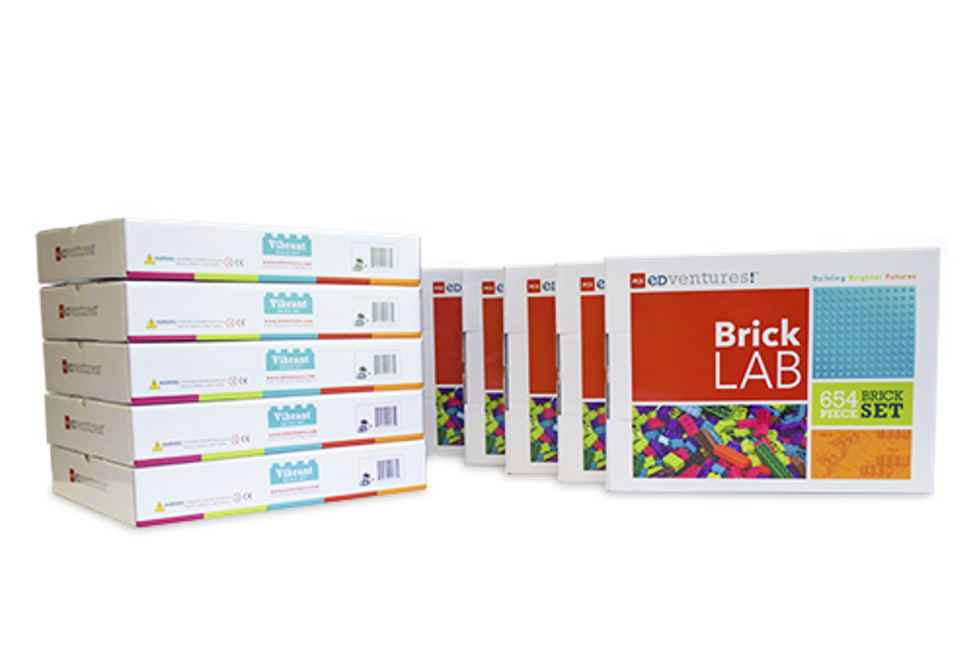 Ready2STEM - BrickLAB Bricks - Complete (6500+ Bricks)