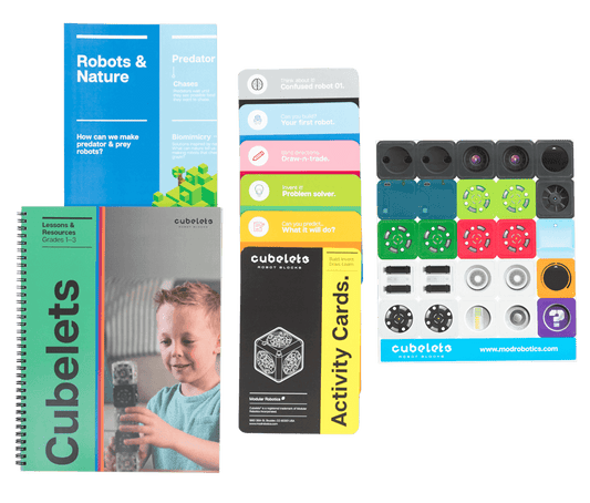 Ready2STEM - Cubelets - Lesson Plan Bundle: Launchpad edition Grades 1–3
