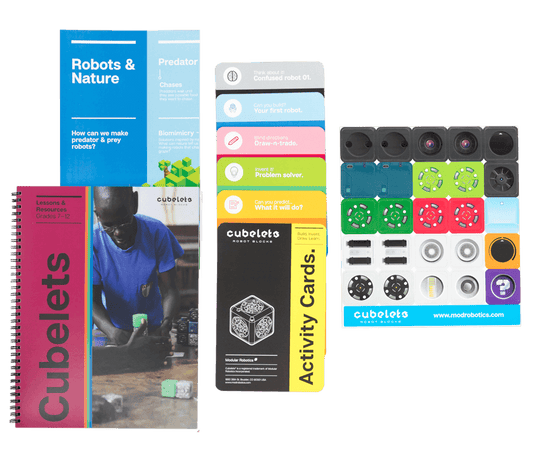 Ready2STEM - Cubelets - Lesson Plan Bundle: Launchpad edition Grades 7-12