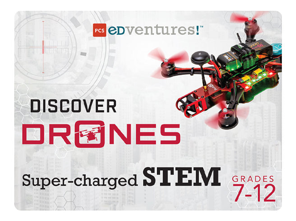 Ready2STEM - PCS Edventures - Discover Drones Indoor Practice Addon
