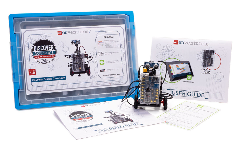 Ready2STEM - PCS Edventures - Discover Robotics Duo - Programming & Physics (Grades 4-8)