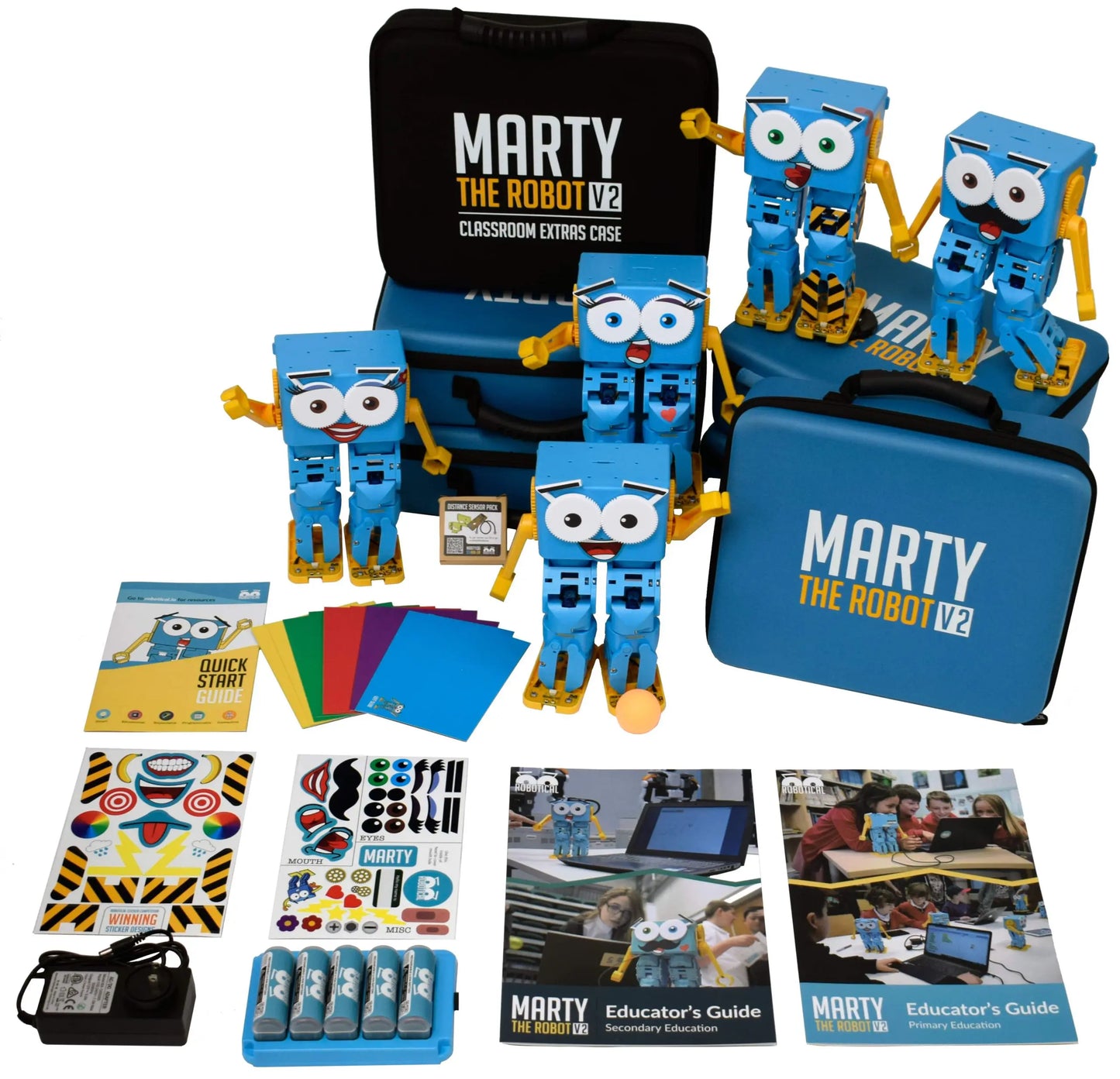 Ready2STEM - Marty the Robot V2 - 5 Pack