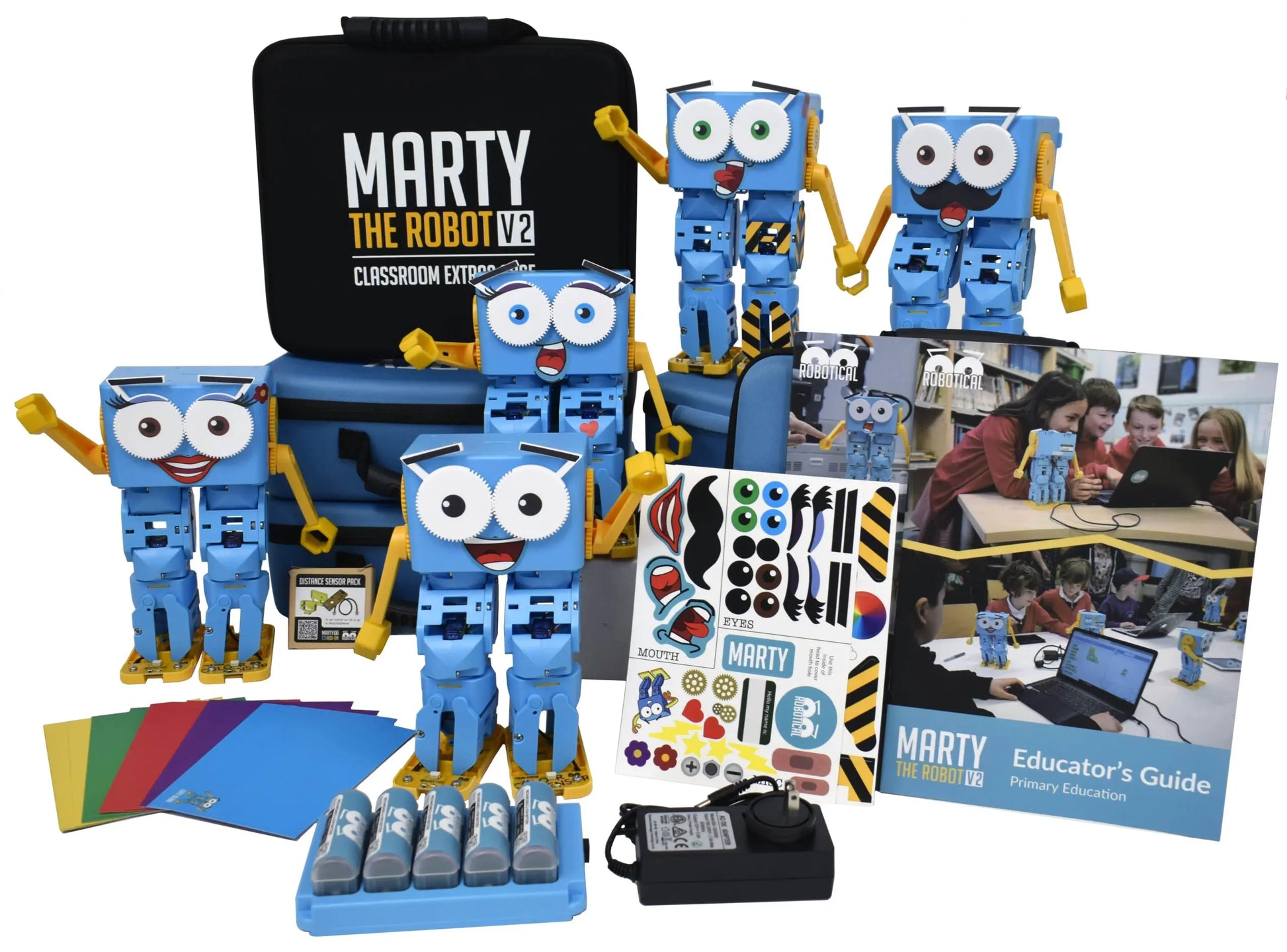 Ready2STEM - Marty the Robot V2 - 5 Pack