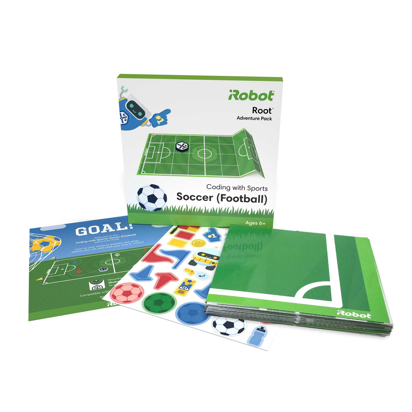 iRobot Root Adventure Packs: Coding with Sports - Soccer (Football)