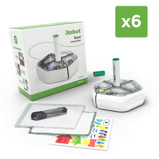iRobot Root Lite Coding Robot - Class Pack (6-Pack)